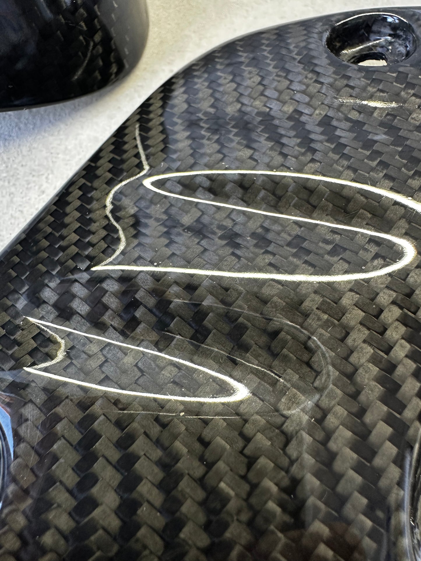 Carbon sp2 fender