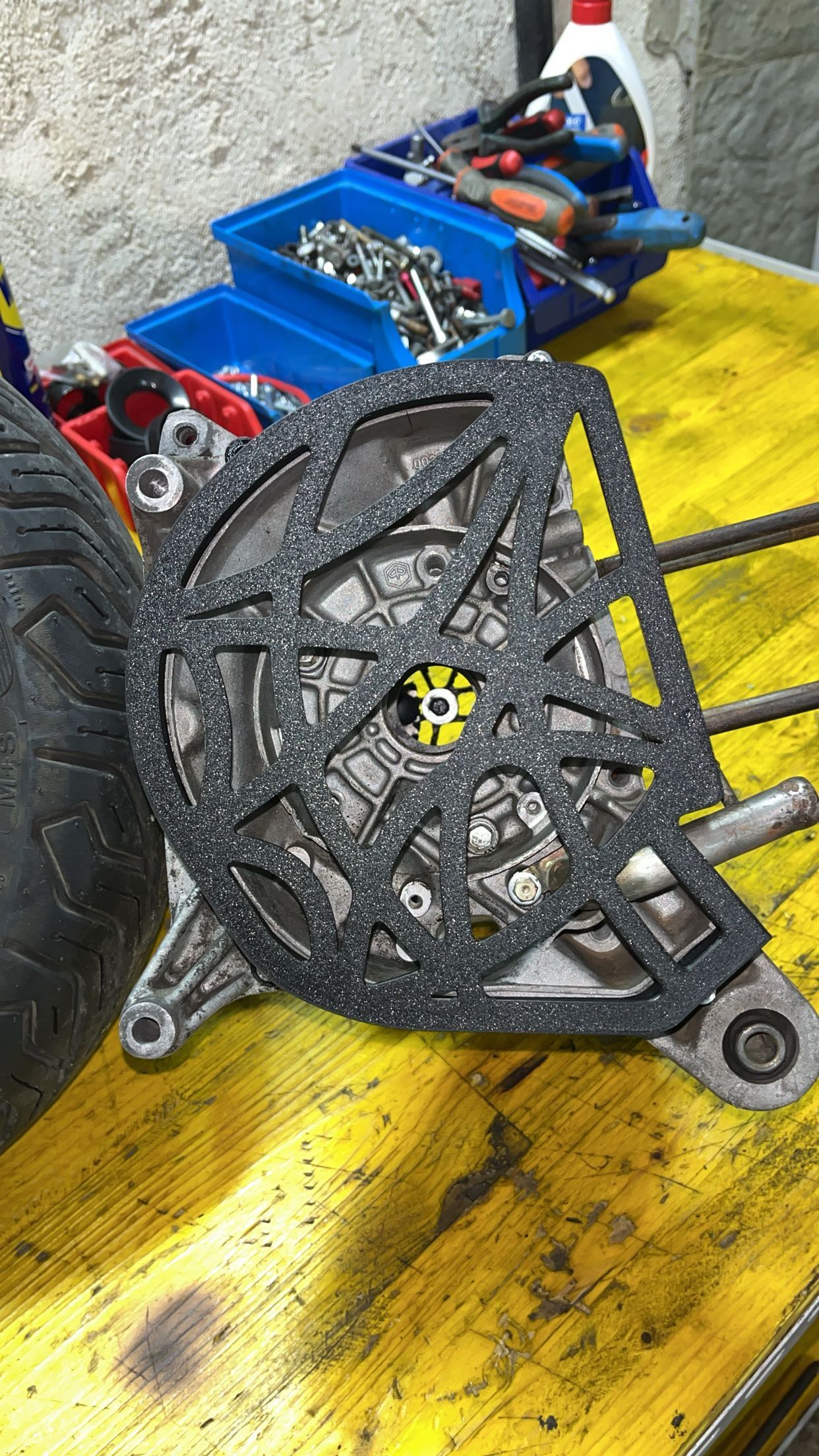 125/180cc Ignition cover-basic