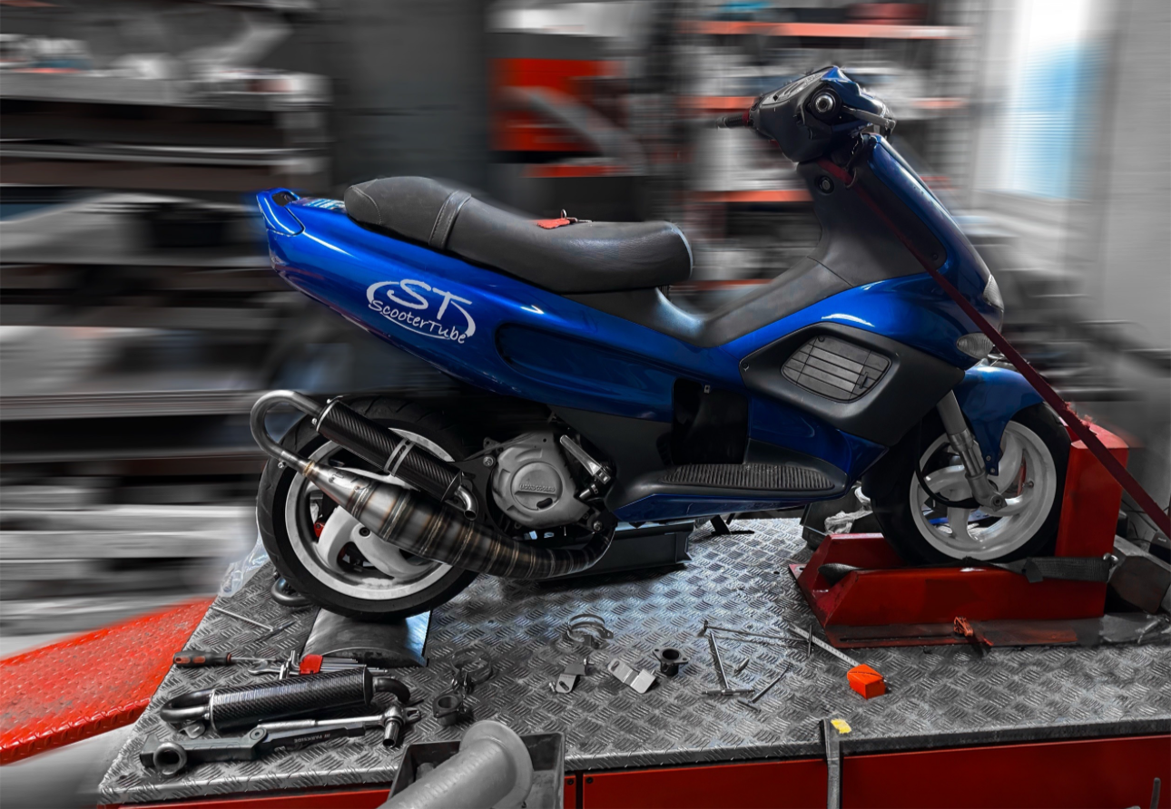 ST-180R Carbon for piaggio GILARDONI/MALOSSI 180cc