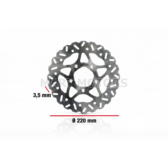 Malossi 6218946 WHOOP DISK Brake Disc Ø 220 mm