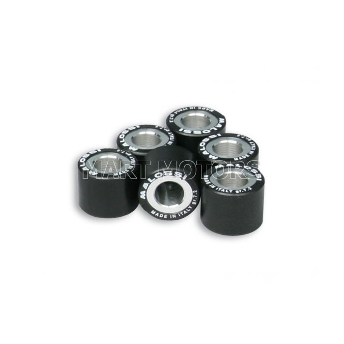 Malossi 669420.Y0 6 Variator Rollers Ø 19x15.5 mm 4 g
