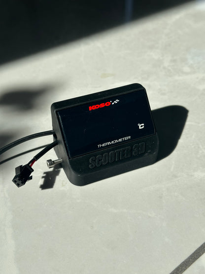 Koso temperature meter mount